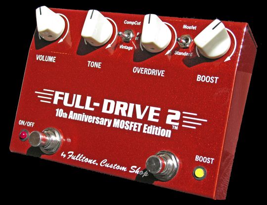 Tone Report: Fulltone Full-Drive 2 10th Anniv. (with Custom Shop